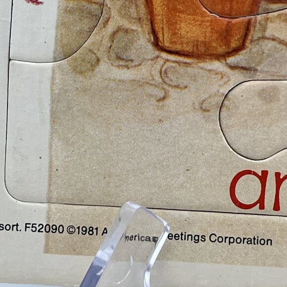 Vintage 1981 Strawberry Shortcake Puzzle "Smiles Are For Sharing” Parker Bros - Picture 4 of 13